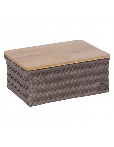 Top Fit Medium High - Basket with bamboo cover