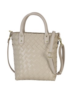 Little Grace - Handbag size XS with PU handles and small detachable clutch