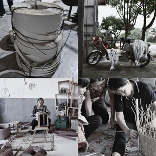 From strap material > handwoven product