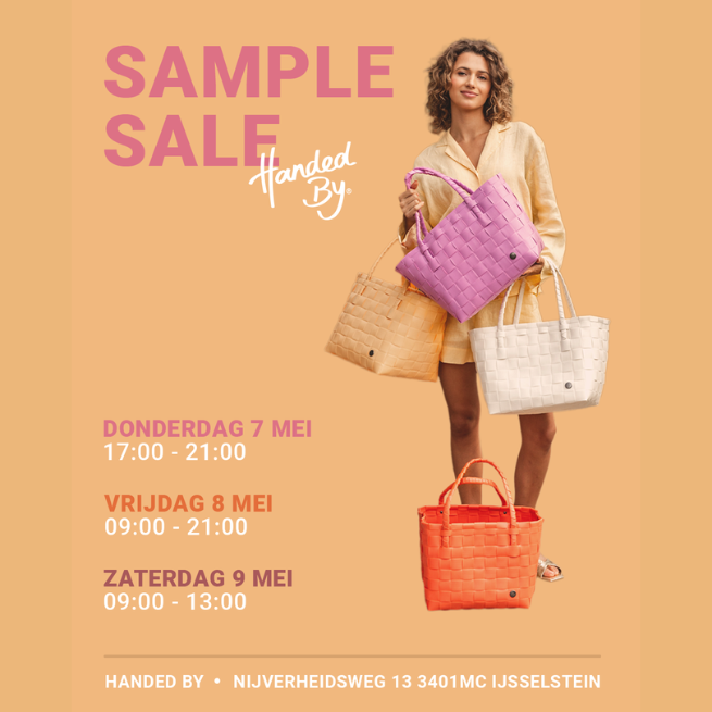 Sample sale – Handed By